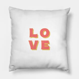 LOVE - Retro Pillow