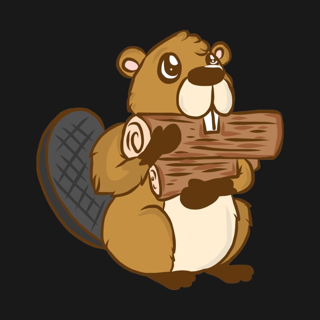 Beaver forest rodents for children animal welfare animal hunters by KK-Royal