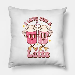 I Love You A Latte Pillow