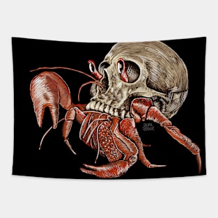 Skull Crab Tapestry