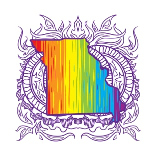 Missouri Mandala Pride T-Shirt