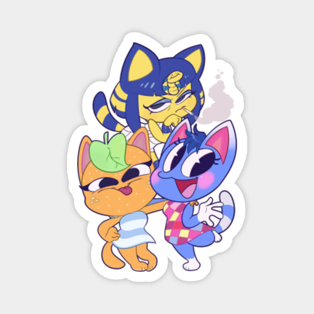 Animal Crossing Cats Animal Crossing Characters Magnet