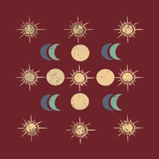 Sun and Moon Bohemian T-Shirt