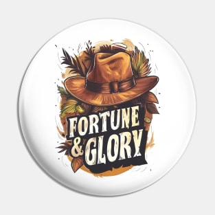 Fortune and Glory - Fedora Hat - Indy Pin