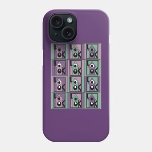 Look Up Grid 1 Phone Case