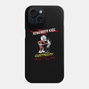 electricity vintage Phone Case