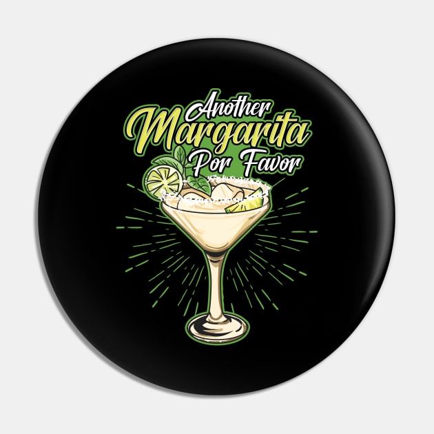 Another Margarita Por Favor Funny Cocktail Joke Pin by theperfectpresents