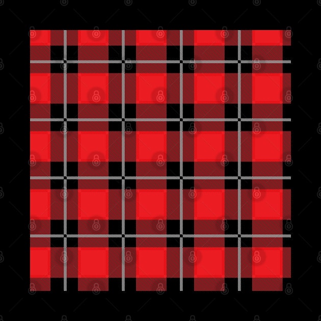 Red and Black Flannel-Plaid Pattern by Design_Lawrence