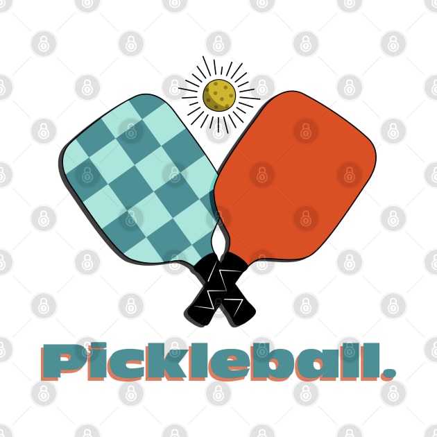 Pickleball Paddles - Blue/Orange by ameemax