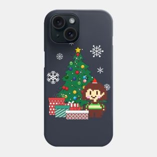 Chara Around The Christmas Tree Undertale Phone Case