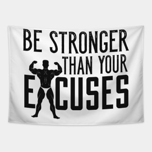 Bodybuilding Saying Motivation Workout Gym Fitness Tapestry