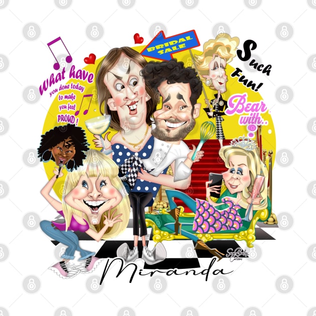 Miranda - UK sitcom by Sarah Bailey TV Cartoons