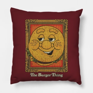 The Burger Thing 1976 Pillow