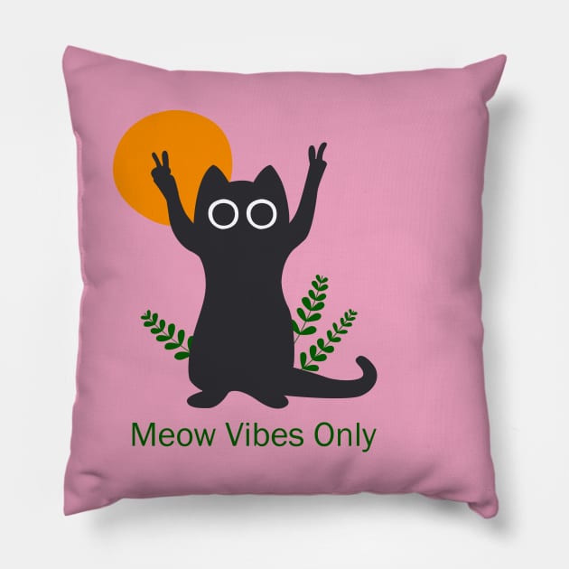 cat Pillow by teemarket