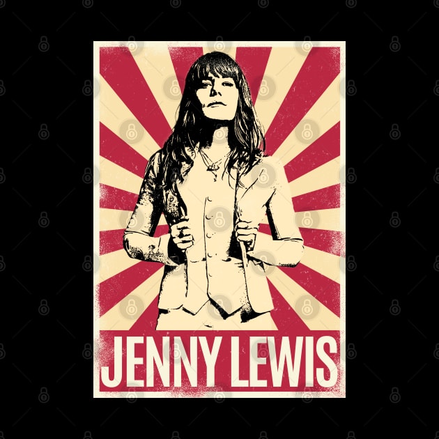 Retro Vintage Jenny Lewis by Play And Create