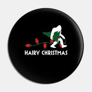 Hairy Christmas Pin