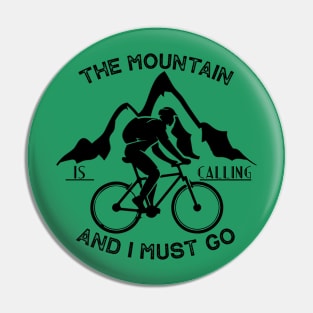 Biker Mountain On Pin