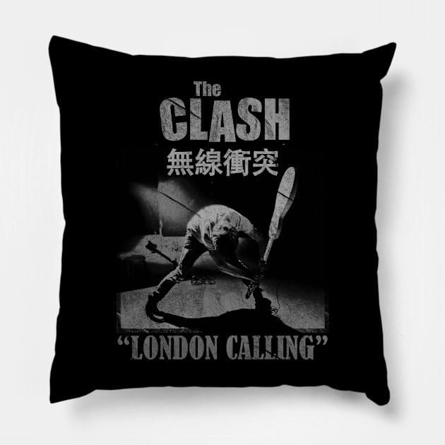 London Calling - Vintage Pillow by kilshamy