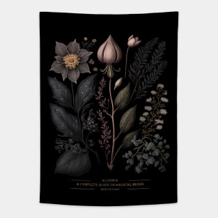 Alchemy Herbs Guidebook Tapestry