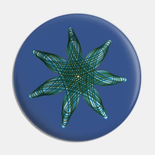 Spirograph Sea | Stars Pin