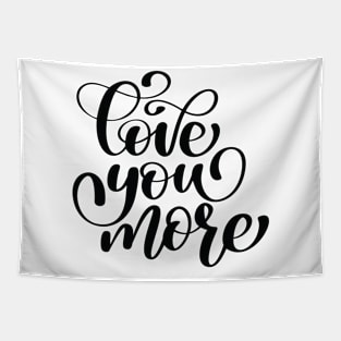 Valentines Calligraphy Quote Tapestry