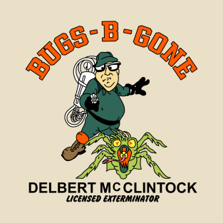 Bugs-B-Gone Infestation Delbert McClintock (Worn By John Goodman) 'Arachnophobia' Movie Work Shirt T-Shirt
