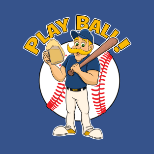 Play Ball! Brewers Baseball Mascot Bernie T-Shirt