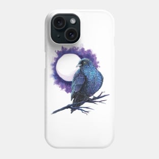 Beautiful Raven Bird Phone Case