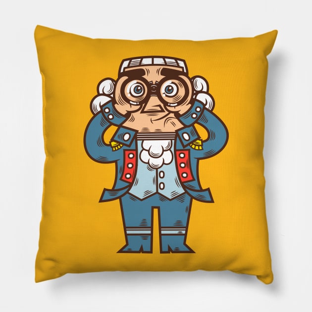 Curious George W. Pillow by krisren28