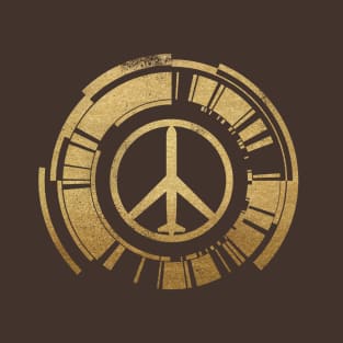 Walker of Peace [Metallic Gold] T-Shirt