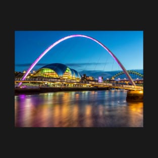 Night at Newcastle Quayside T-Shirt