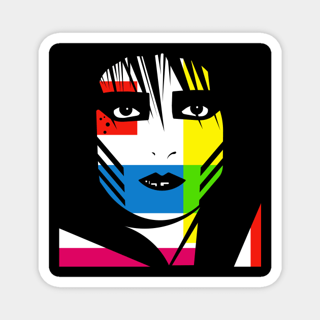 Siouxsie The Banshee Once Upon A Time Edition Magnet by SiSuSiSu