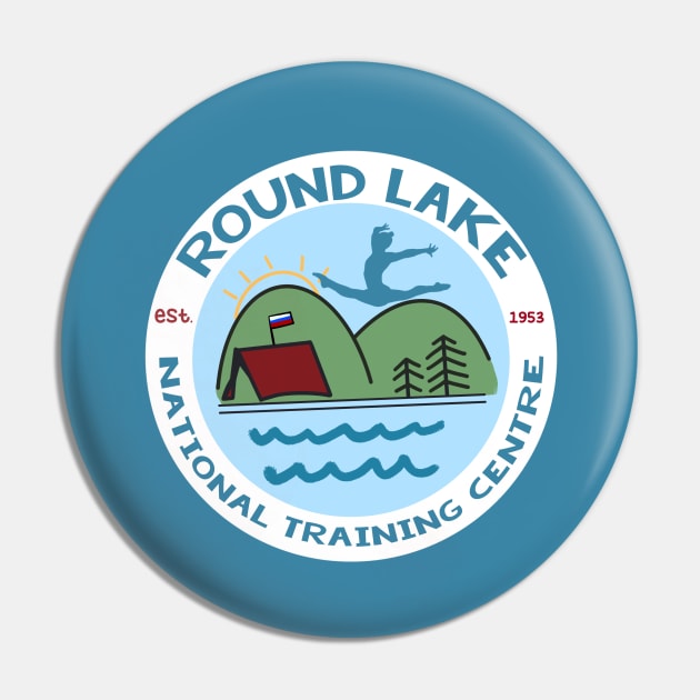 Round Lake - Russian Training Centre Pin by jordynslefteyebrow