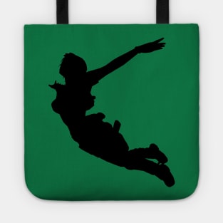 LARA CROFT SILHOUETTE SWAN DIVE (Tomb Raider Legend) Tote