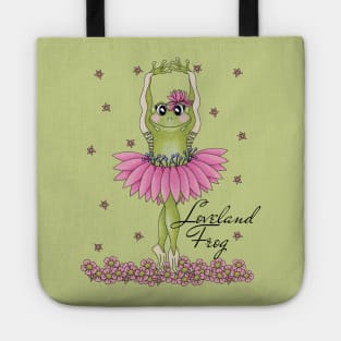 Loveland Frog - cute Cryptid ballerina Tote