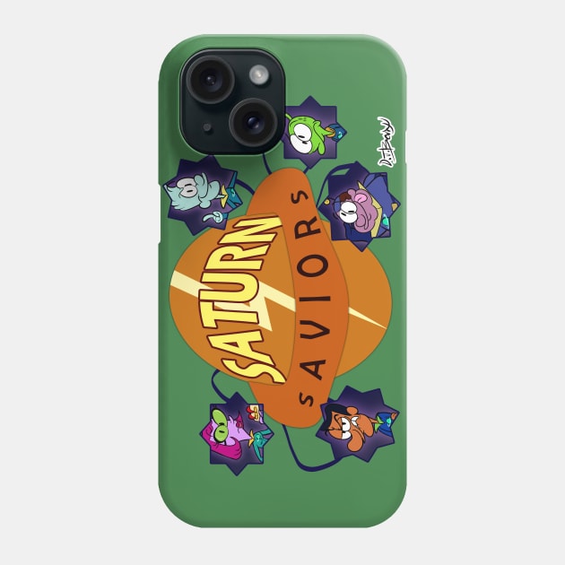 Saturn Saviors Phone Case by D.J. Berry