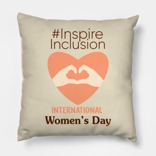 International Women's Day 2024 Inspire Inclusion Pillow