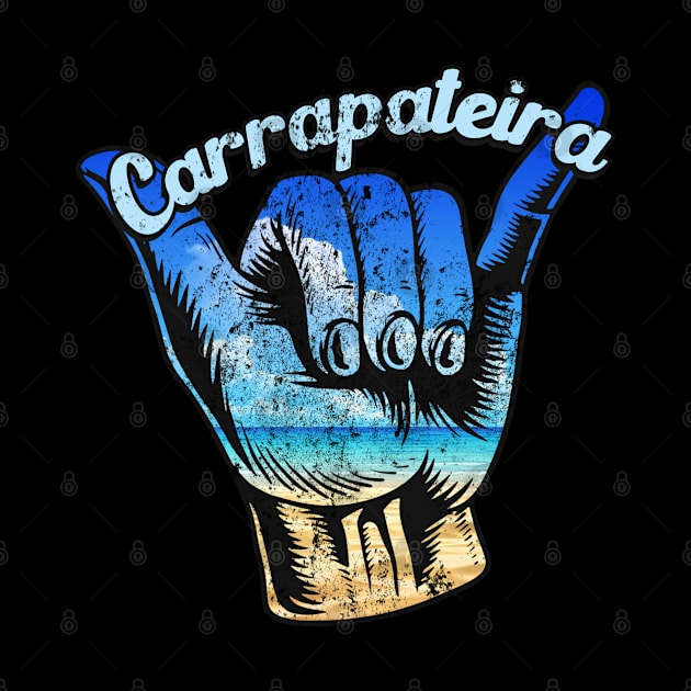 Carrapateira shaka hand surf sign . Perfect present for mother dad friend him or her by SerenityByAlex