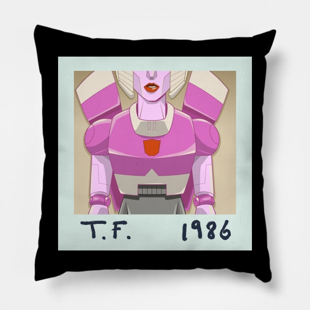 TF 1986 Pillow by boltfromtheblue