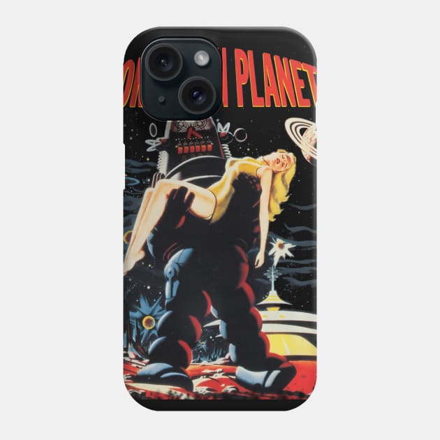 Forbidden Planet Phone Case by ramonagbrl