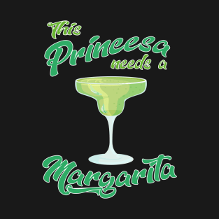 This Princesa Needs A Margarita Tee Cinco De Mayo Gift T-Shirt