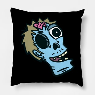 Blue Zombie Pillow