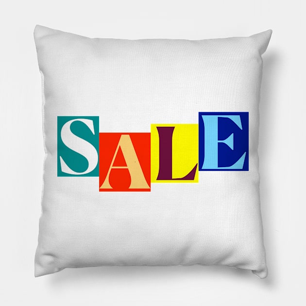 SALE Pillow by SPINADELIC