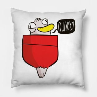 Funny Pocket Duck Pillow