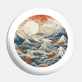 Japanese Classic Map, Japanese artwork design, japanese map, hokusai art, classic map, japanese culture art, classic japanese art Pin