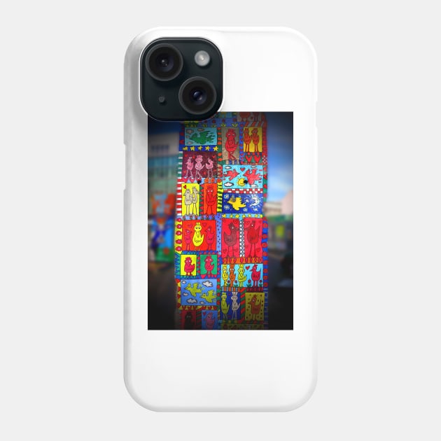 Artwork Street Art Berlin Wall Germany Phone Case by AndyEvansPhotos