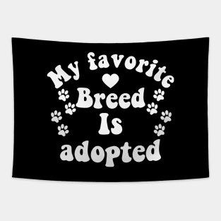 Animal rescue lover gift. Rescue pets advocate. Tapestry