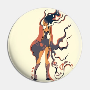 Girl dancing underwater Pin