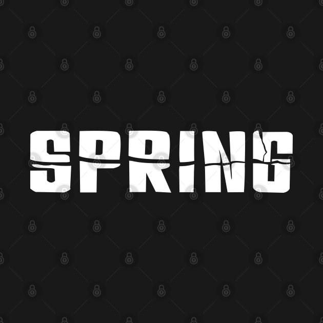 Spring - The first word of springbreak by All About Nerds