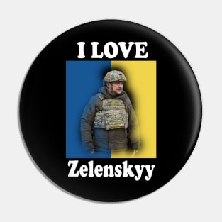 i love zelensky Pin